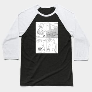 An artists dilemma Baseball T-Shirt